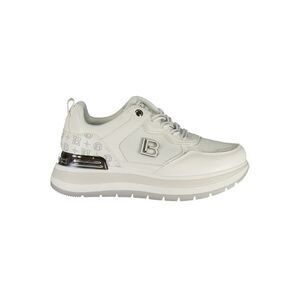 Laura Biagiotti Bianco Poliuretano Women Women's Sneaker